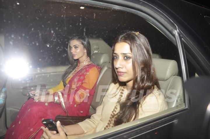 Amy Jackson at Salman Khan's Ganesh Chaturthi Celebration