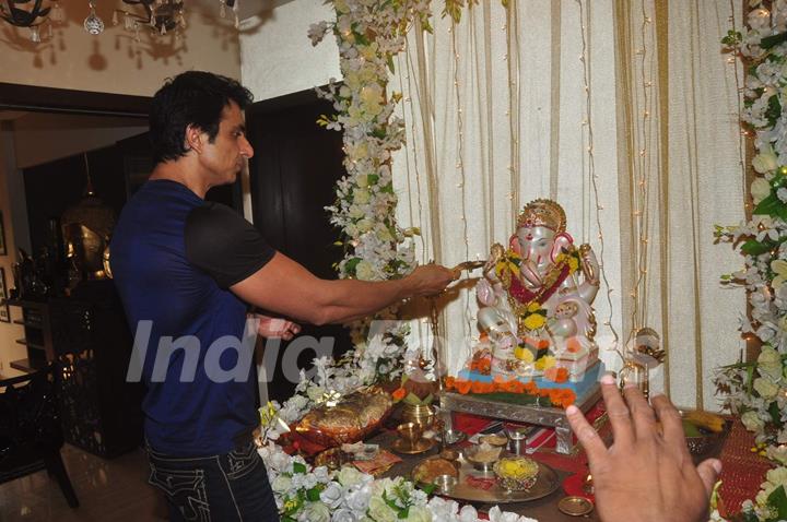 Sonu Sood's Ganpati Bappa