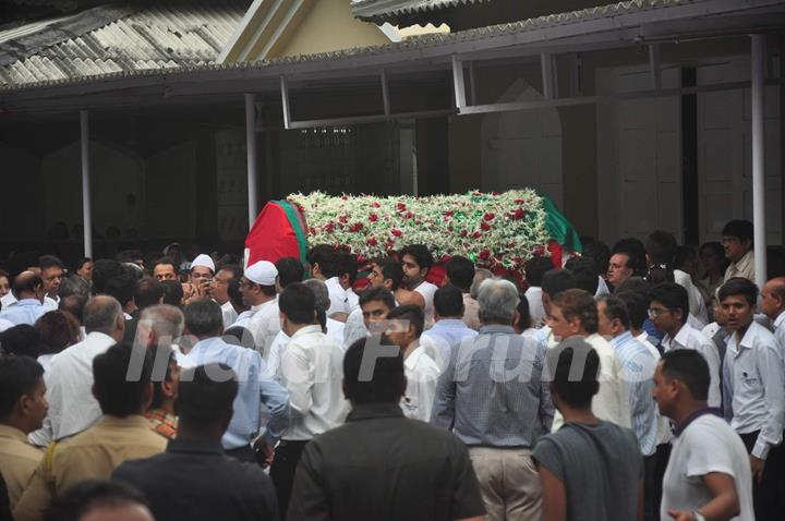 Funeral of Karim Morani's Mother