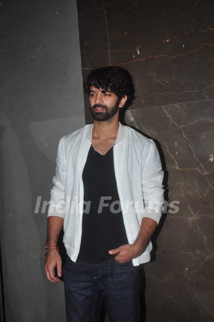 Barun Sobti at the Premiere of Meeruthiya Gangsters