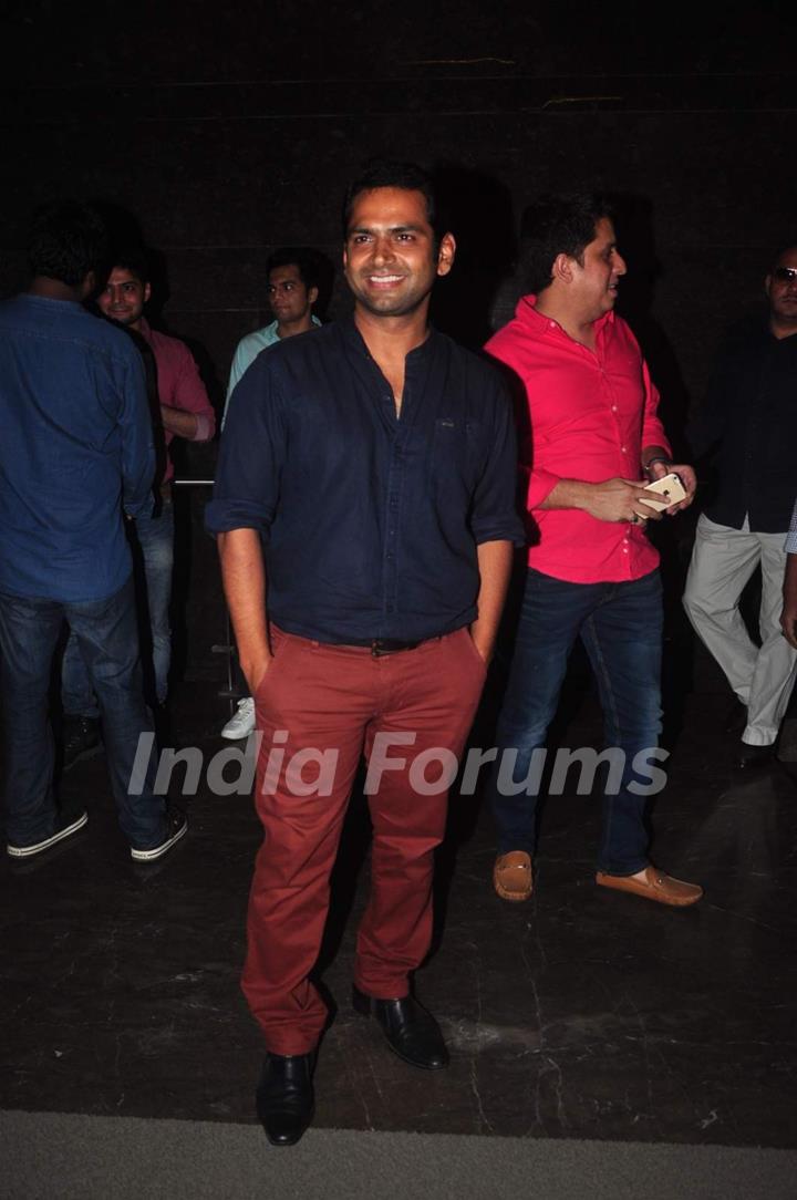 Sharib Hashmi at the Premiere of Meeruthiya Gangsters