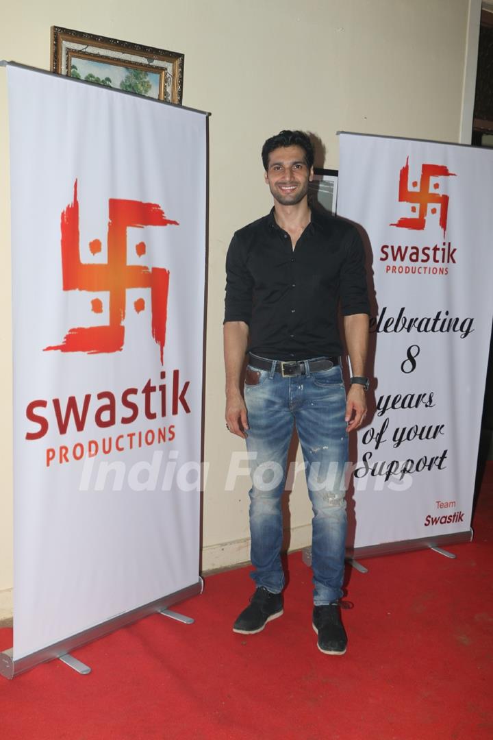 Aham Sharma at Siddharth Kumar Tewary's Birthday Bash