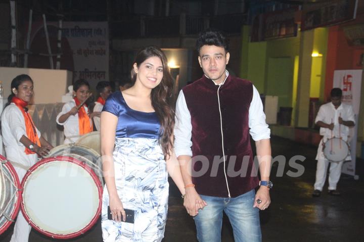 Aniruddh Dave with Fiancee at Siddharth Kumar Tewary's Birthday Bash