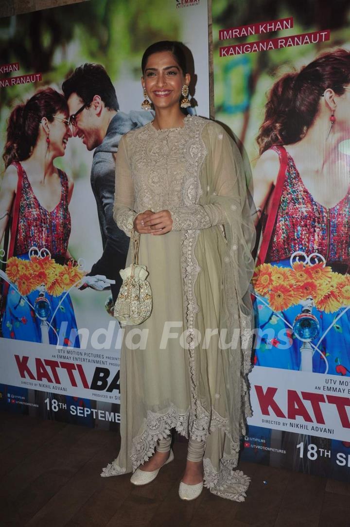 Sonam Kapoor at the Special Screening of Katti Batti