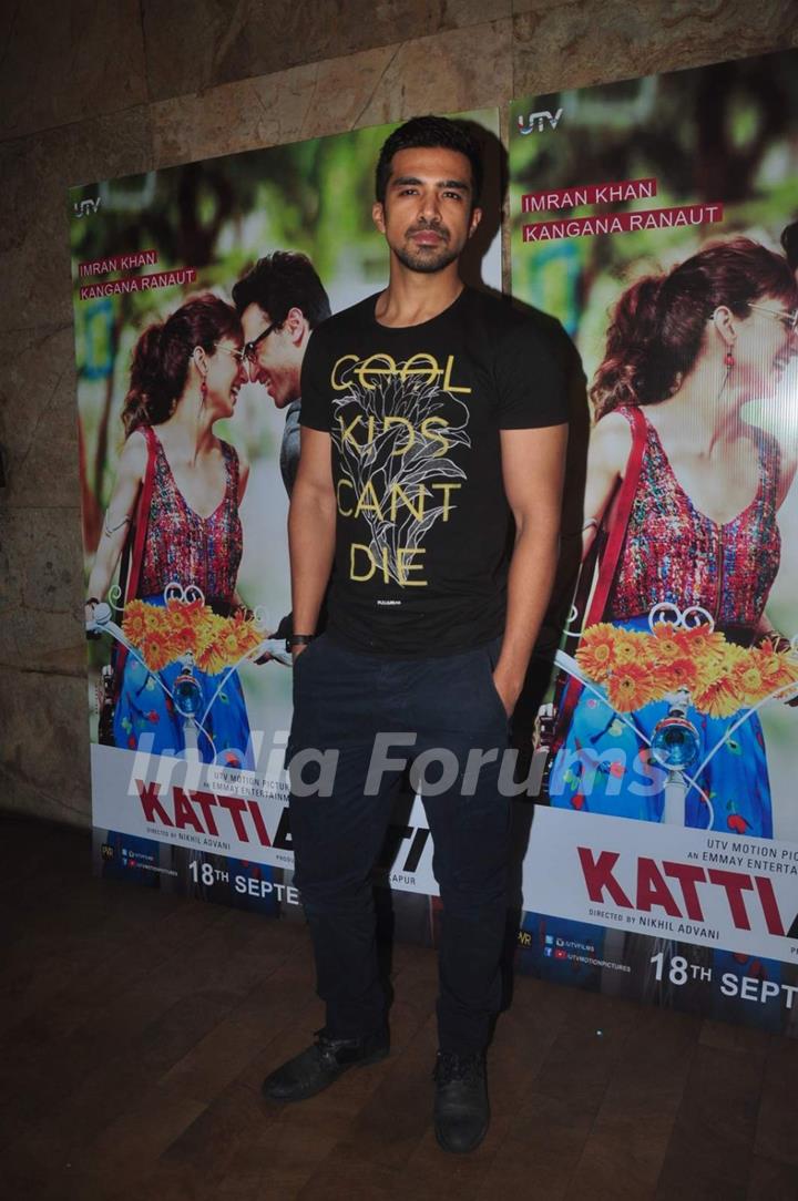 Saqib Saleem at the Special Screening of Katti Batti