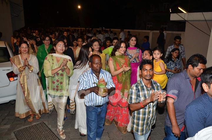 Salman Khan's Ganesh Visarjan Procession