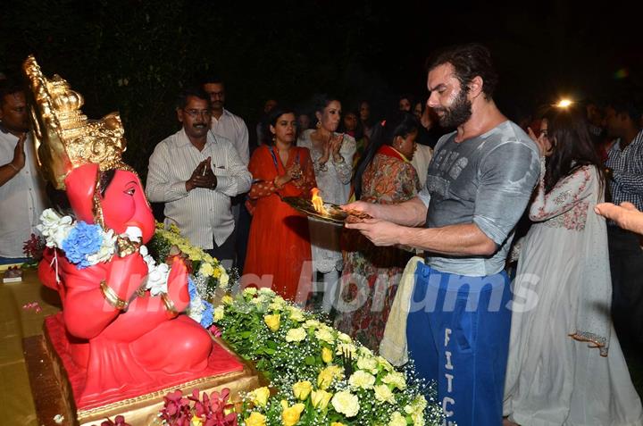 Sohail Khan During His Ganesh Visarjan Procession