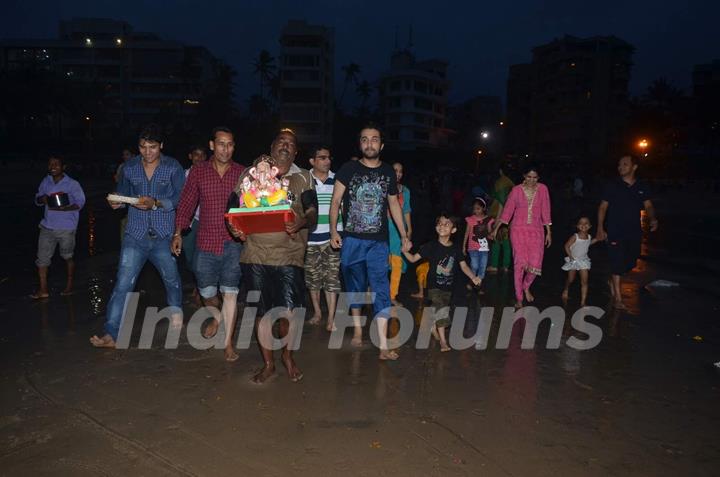 Siddhanth Kapoor's Ganesh Visarjan