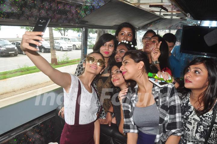 Alia Bhatt Clicks a Selfie at Garnier Flawless Skin Event