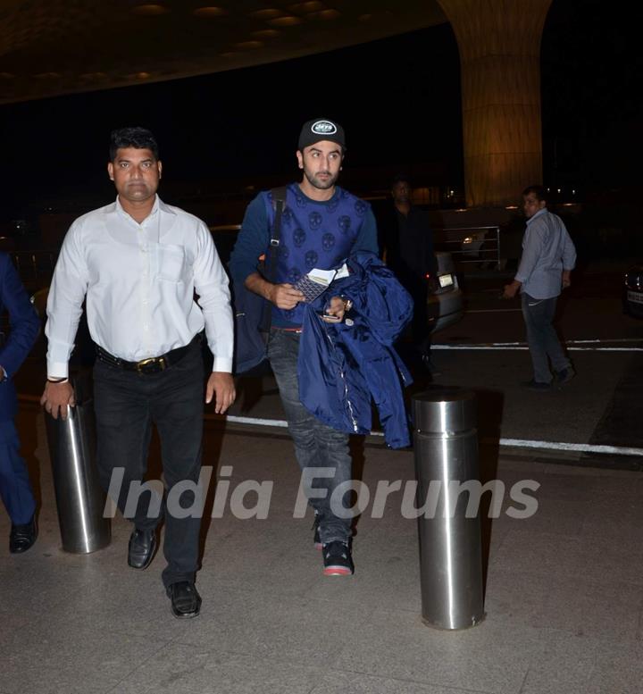 Ranbir Leaves for London