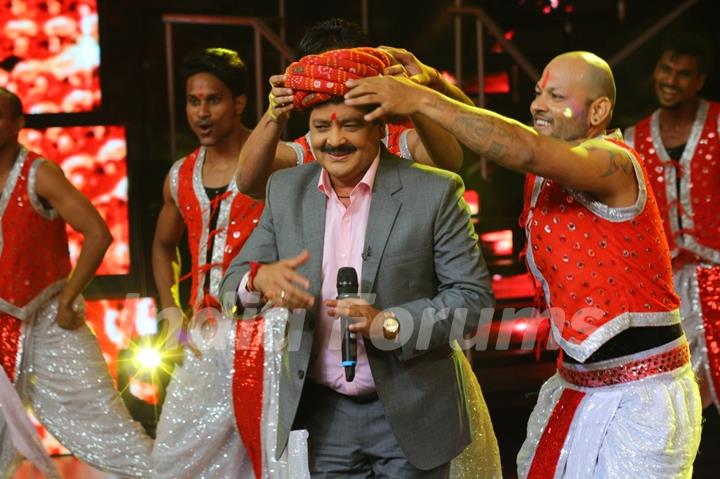 Udit Narayan at Celebration of Indian Idol 10 Years Journey