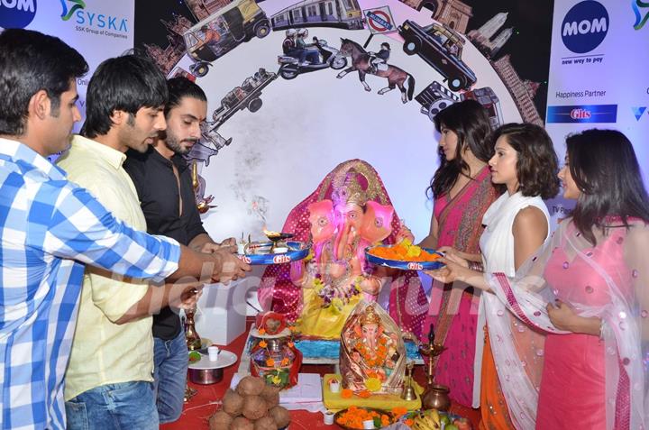 Pyaar Ka Punchnama 2  Team at DNA Eco Ganesha