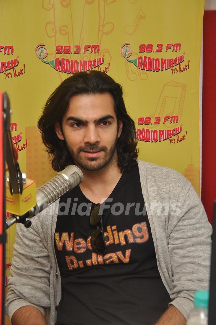 Karan V Grover for Promotions of Wedding Pullav at Radio Mirchi