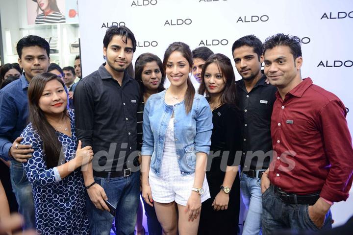 Yami Gautam Poses For Media at ALDO Event