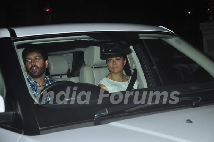 Kabir Khan and Mini Mathur at Special Screening of Kis Kisko Pyaar Karoon