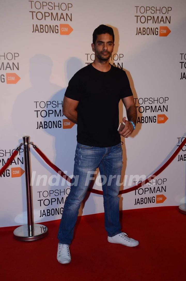 Angad Bedi at Launch Of Topshop & Topman