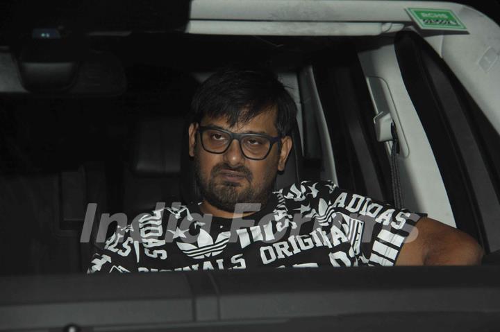 Wajid Ali at Special Screening of Kis Kisko Pyaar Karoon