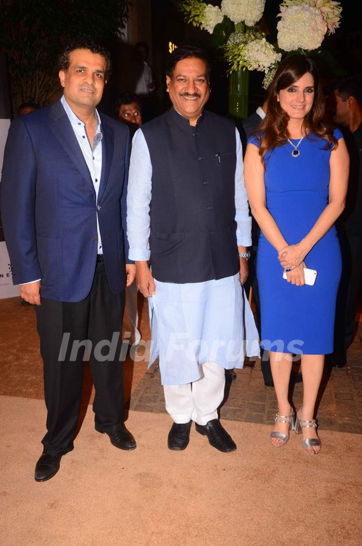 Prithviraj Chavan was at Simone Khan's Store Anniversary