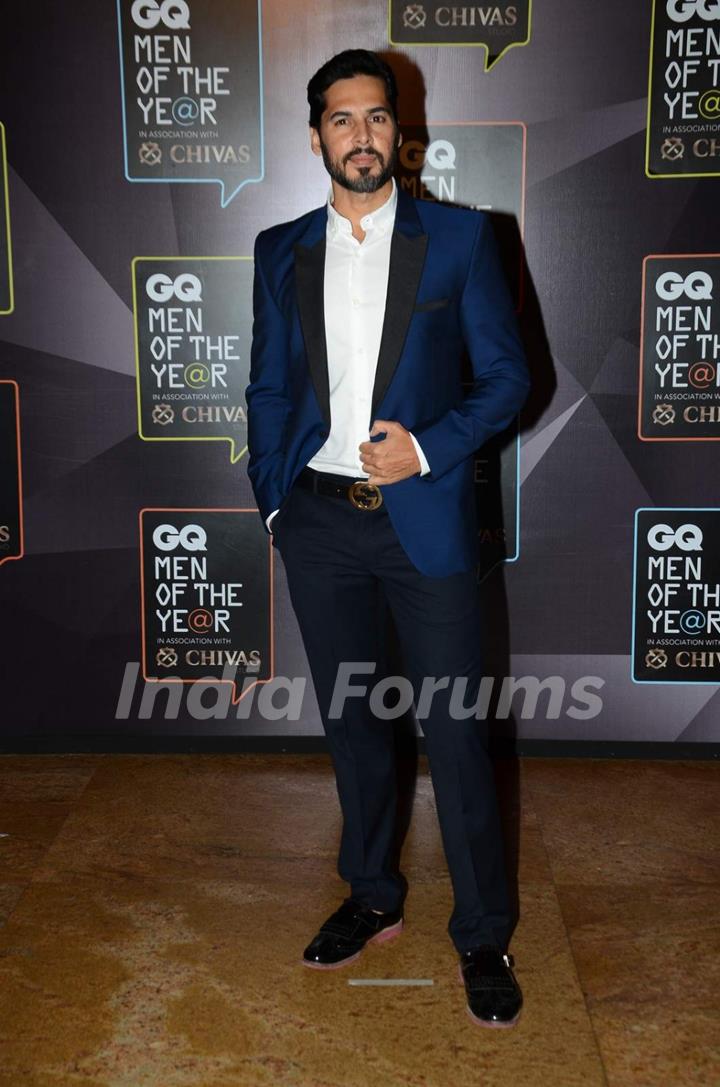 Dino Morea poses for the media at GQ India Men of the Year Awards 2015