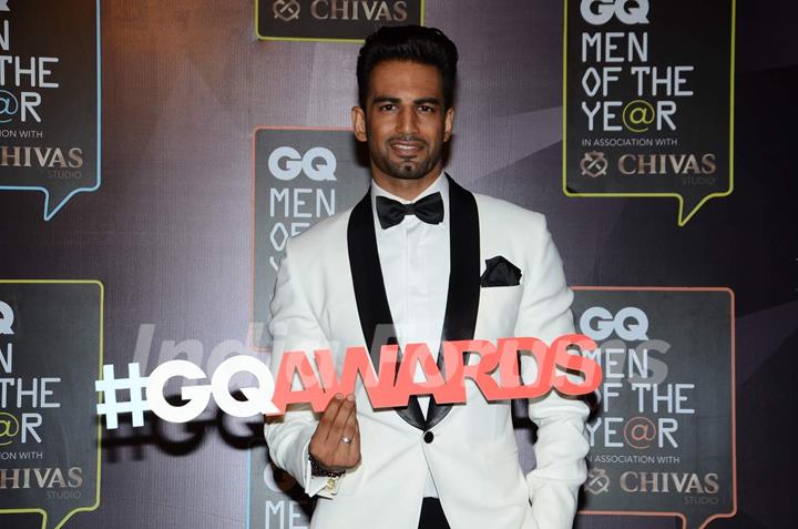 Upen Patel at the GQ India Men of the Year Awards 2015