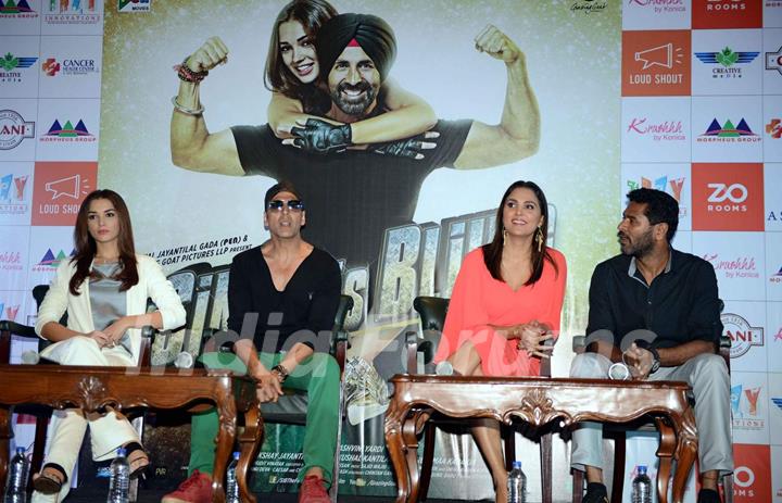 Press Meet of Singh is Bling in Delhi