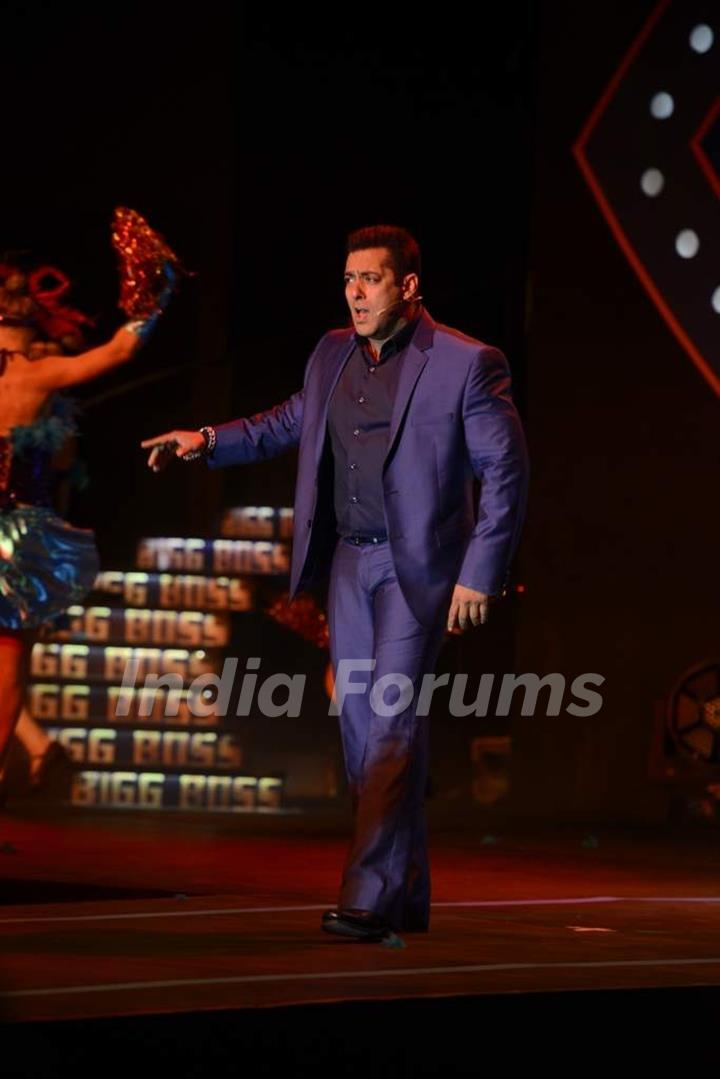 Salman Khan at the Launch of Bigg Boss Nau