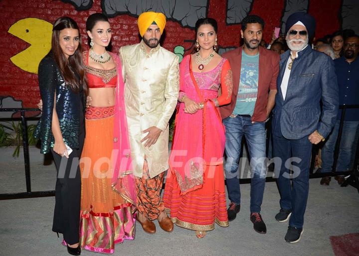 The Singh Is Bling cast at the Bling Fashion Show