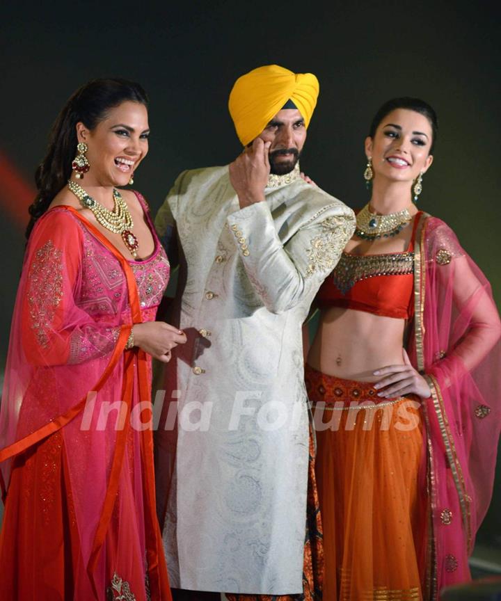 The Singh Is Bling cast at the Bling Fashion Show