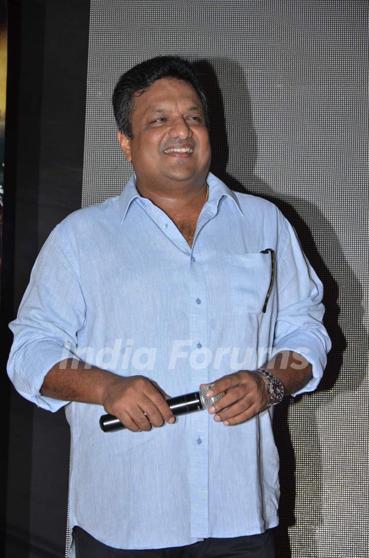 Sanjay Gupta at the Promotions of Jazbaa