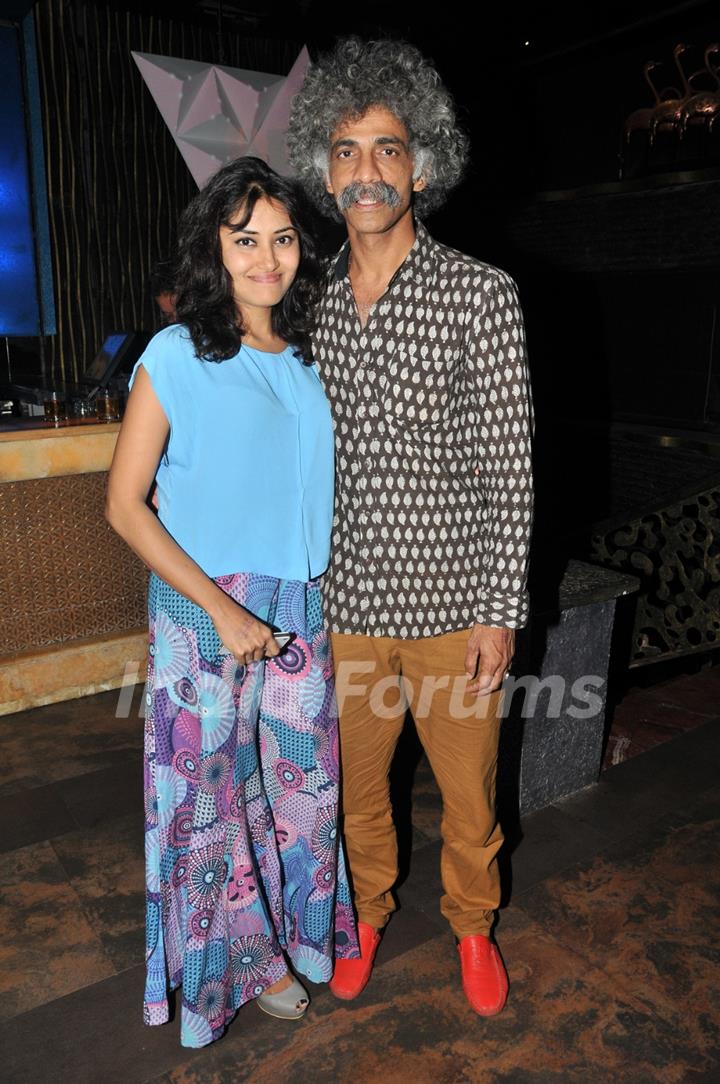 Makarand Deshpande was at Girish Wankhede's Birthday Bash