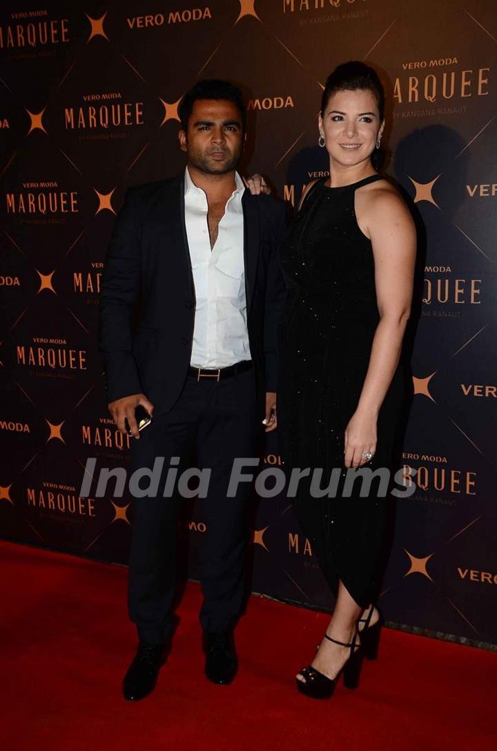 Sachin Joshi and Urvashi Sharma at Unveiling of Vero Moda's Limited Edition 'Marquee'