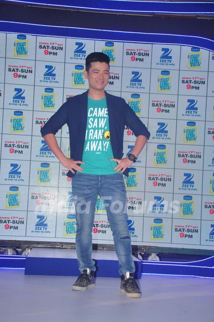 Meiyang Chang at Launch of Zee TV 'I Can Do That'