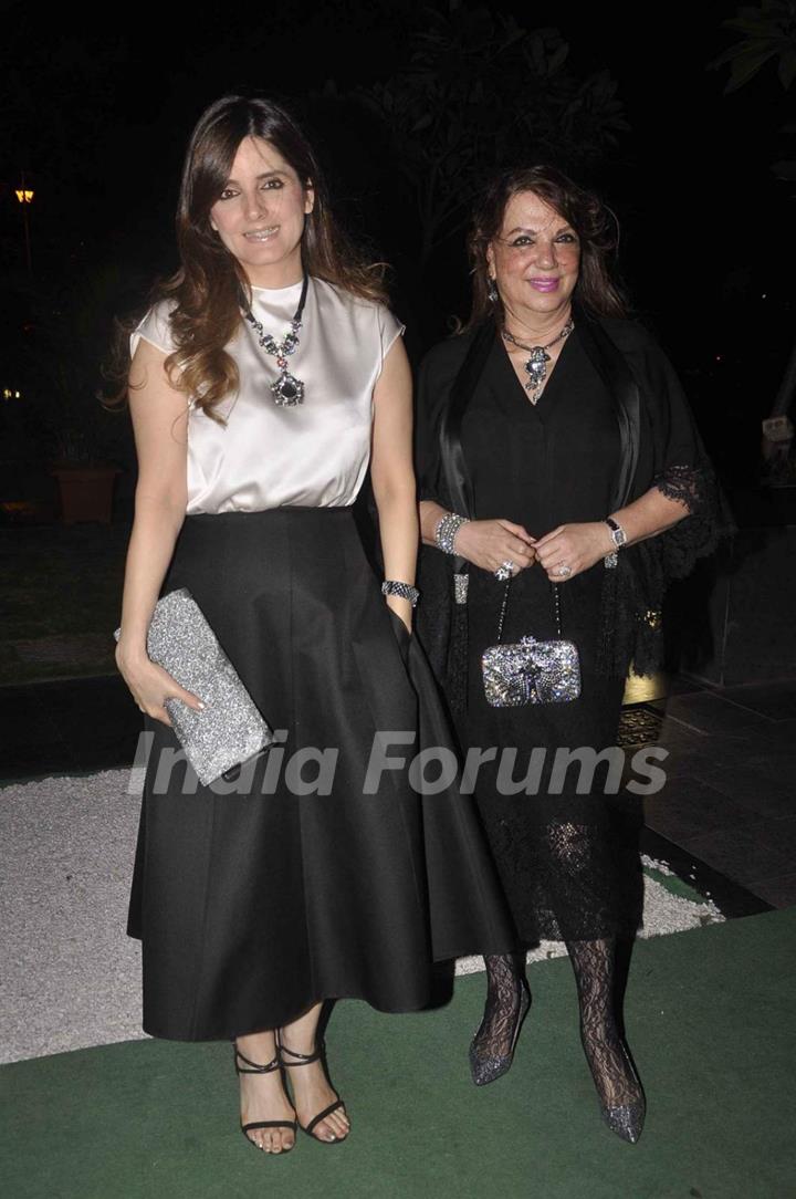 Simone Khan with Zarine Khan at the Launch of Soda Bottle Opener Wala Restaurant