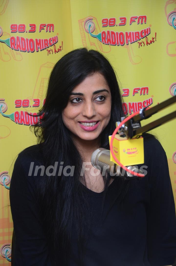 Mahie Gill for Promotion of Punjabi Film Shareek at Radio Mirchi