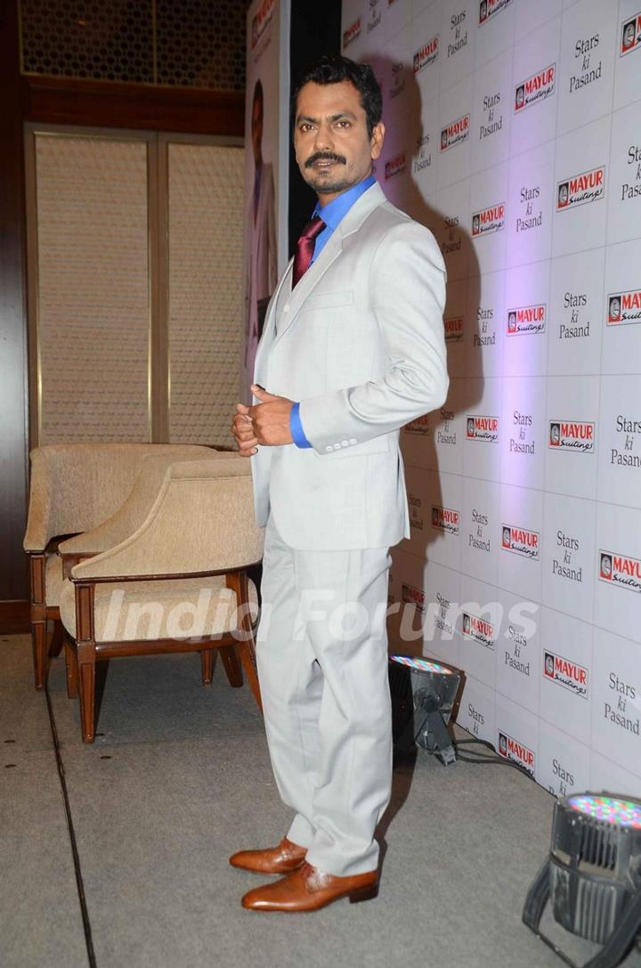 Nawazuddin Siddiqui Announced as Mayur Suiting's Brand Ambassador