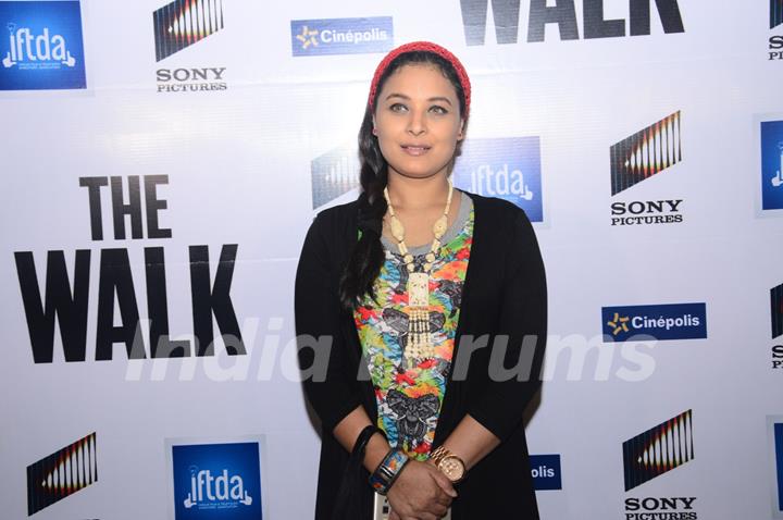 Sharbani Mukherjee at Special Screening of 'The Walk'