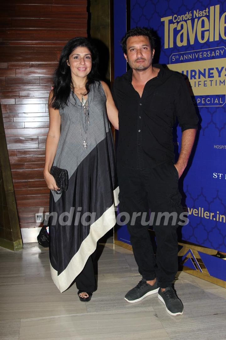 Homi Adajania and Anaita Adajania at Condé Nast Traveller India's 5th Anniversary Celebrations