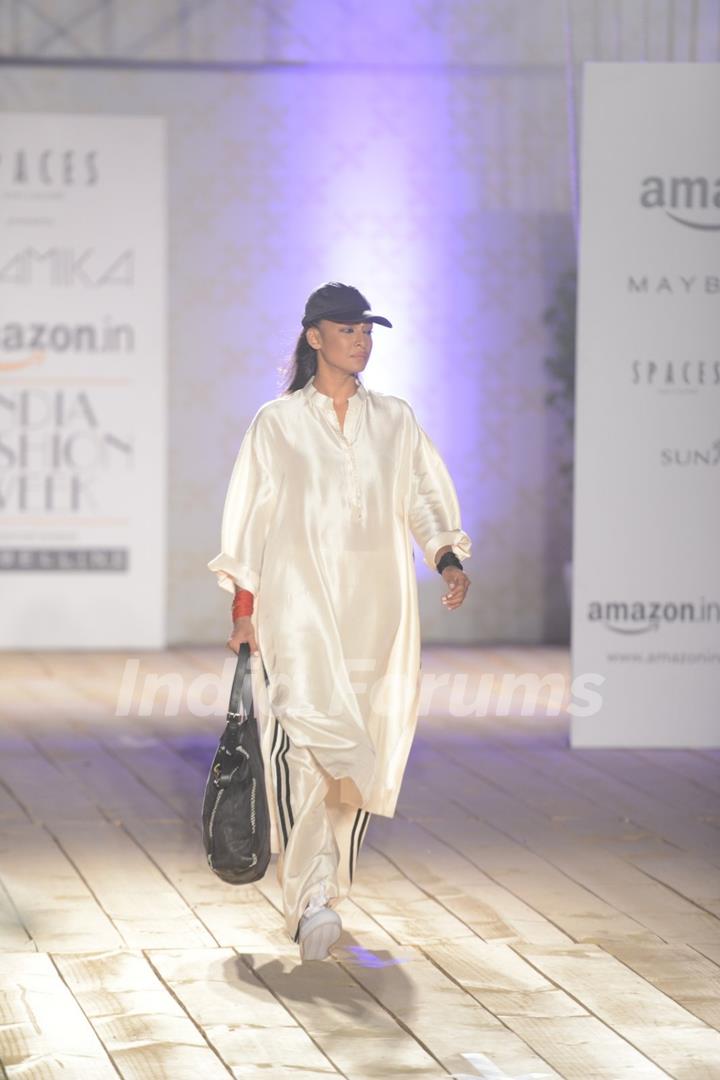 Carol Gracias at Amazon India Fashion Week Day 3