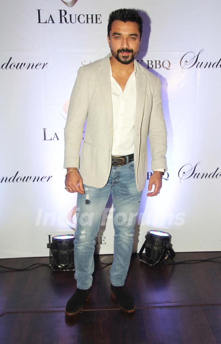 Ajaz Khan at Celebration of 'La Ruche' - Six Months Completion