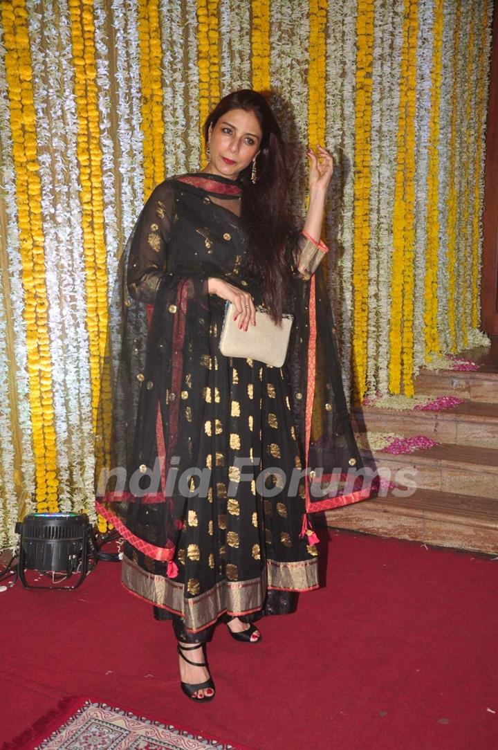 Tabu at 'Mata Ki Chowki' Hosted By Ronit Roy on His Birthday