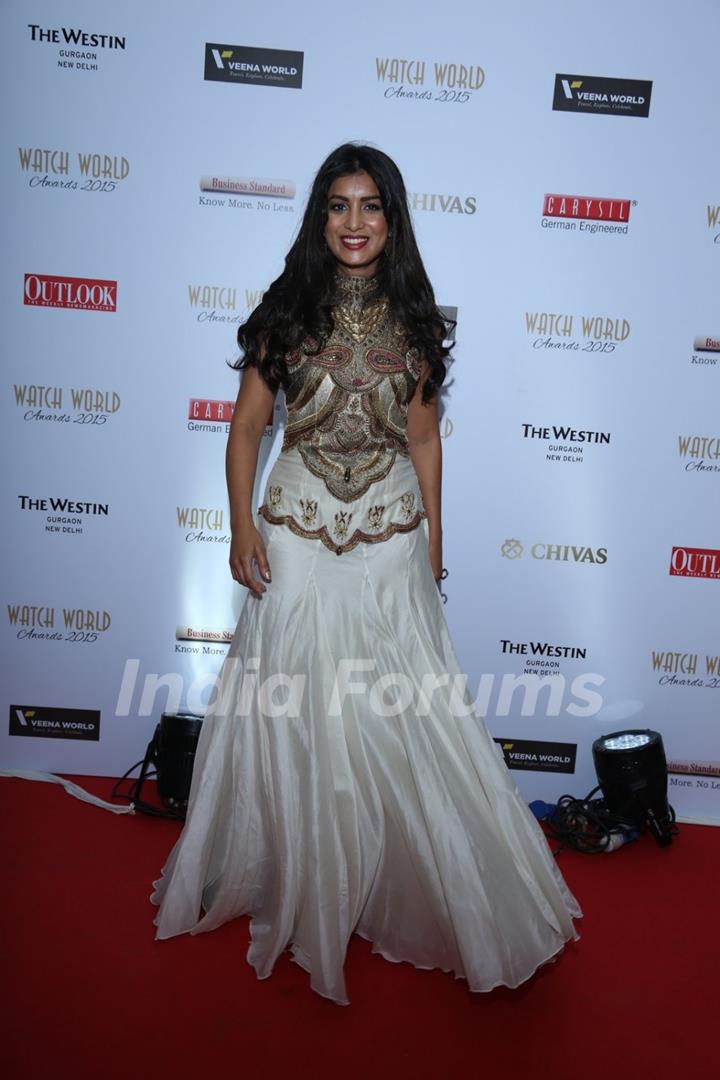 Pallavi Sharda at Watch World Awards 2015