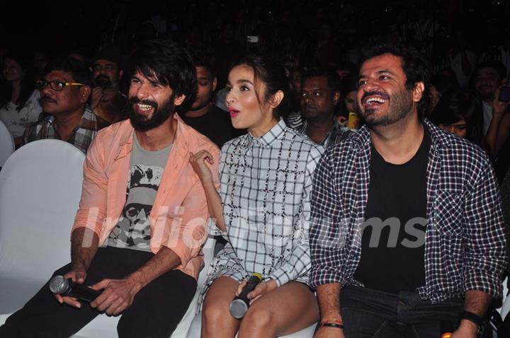 Team of Shaandaar were snapped enjoying their time at the Song Launch