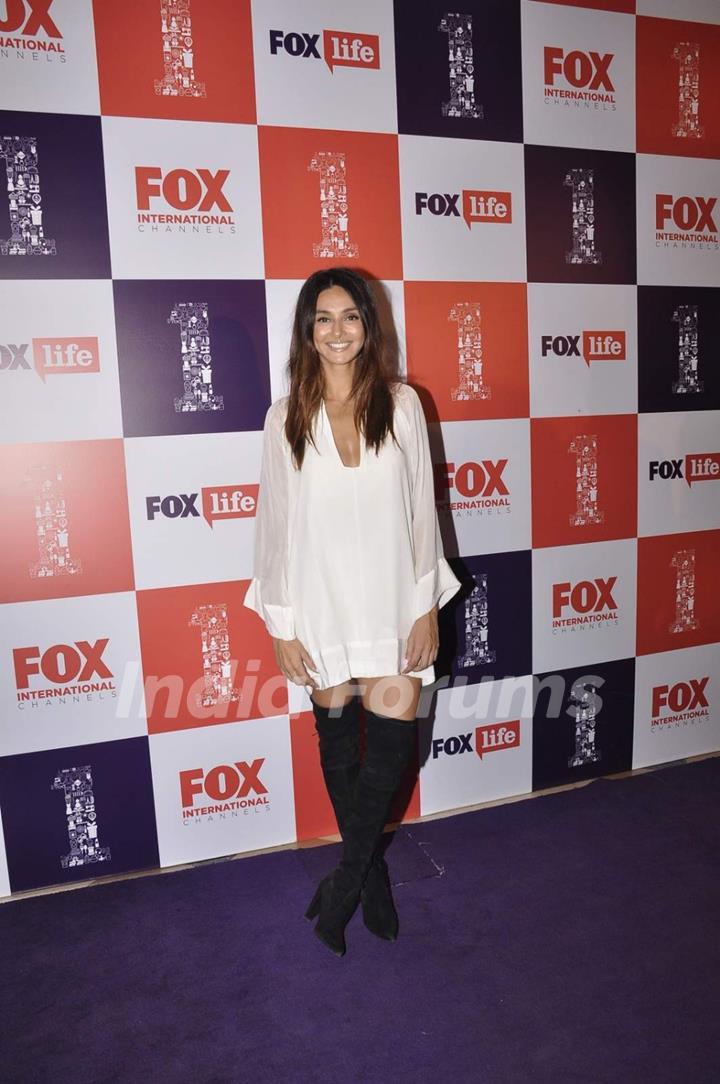 Pretty Shibani Dandekar at Fox Life Bash