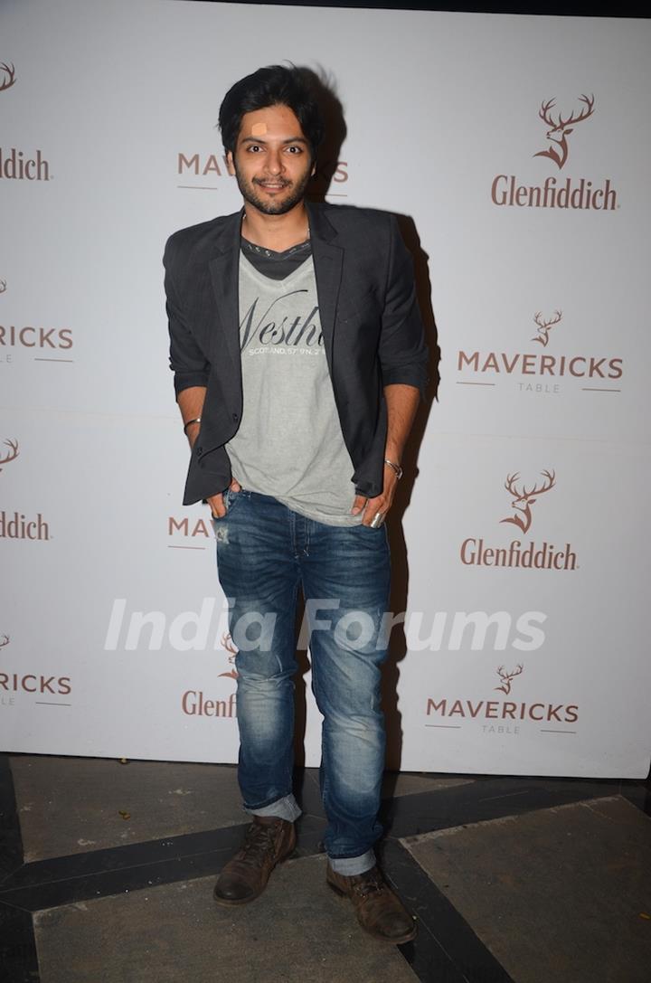 Ali Fazal at Glenfiddich Mavericks Dinner