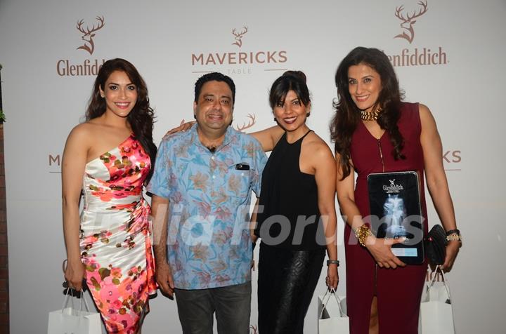 Rashmi Nigam and Yasmin Karachiwala at Glenfiddich Mavericks Dinner