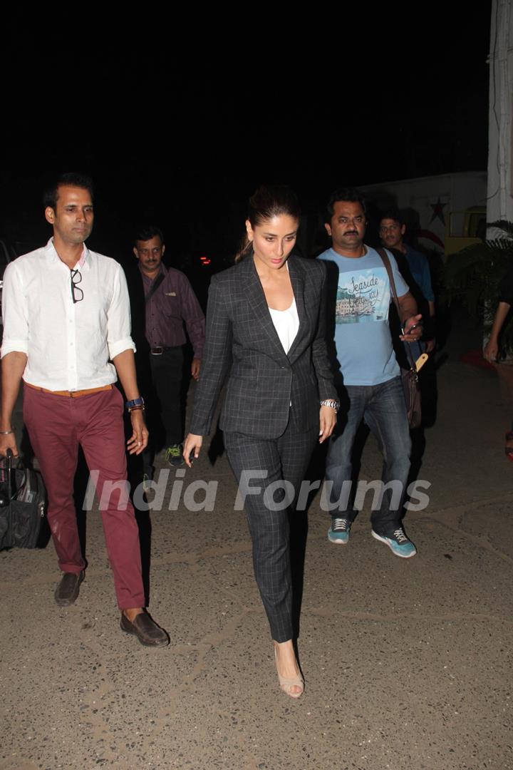 Kareena Kapoor Snapped at Mehboob Studio