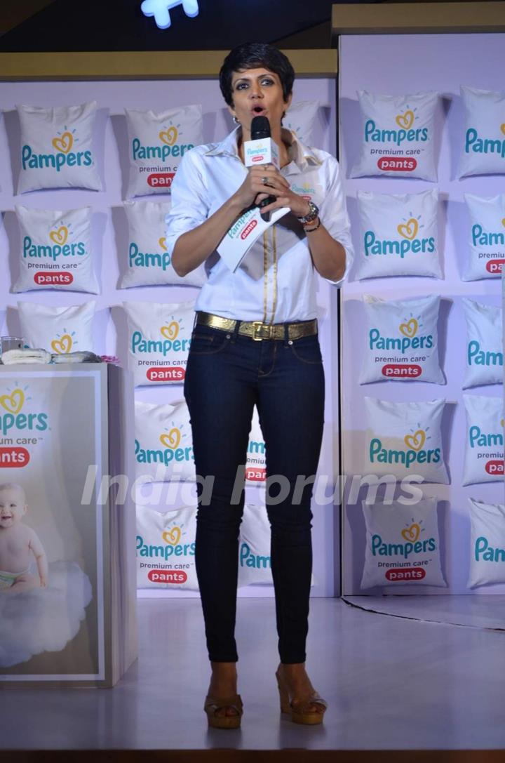 Mandira Bedi Hosts the Launch of Pampers Baby Diapers