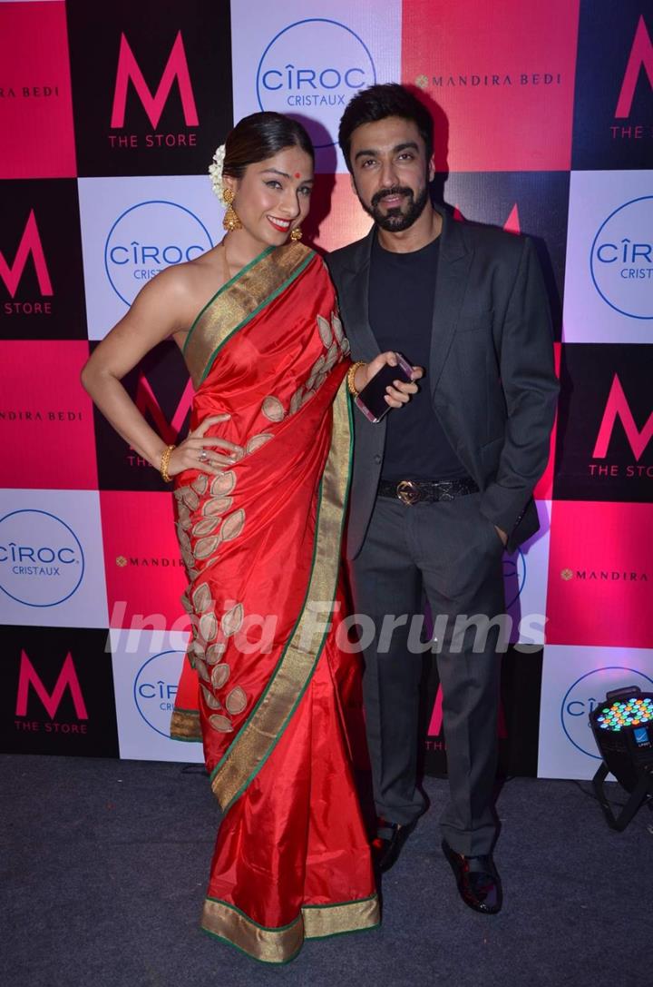 Ashish Chowdhry and Samita Bangargi at Launch of Mandira Bedi's 'M The Store'