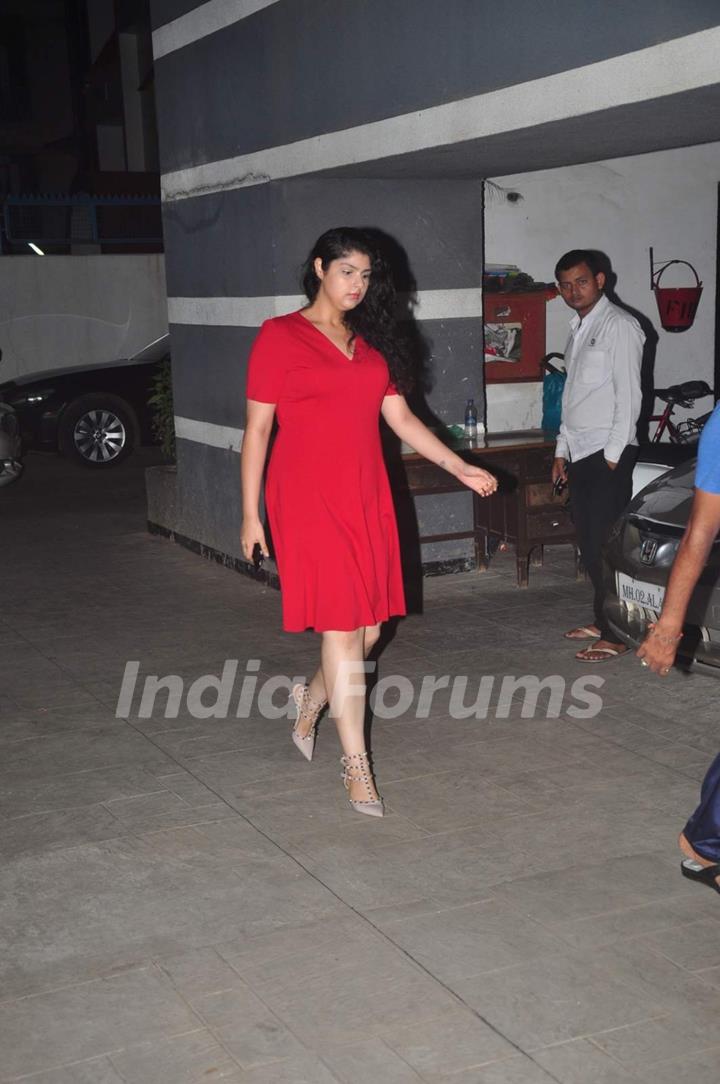 Anshula Kapoor was snapped at Sanjay Kapoor's Birthday Bash