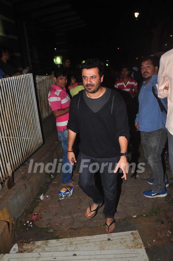 Vikas Bahl was snapped at Sanjay Kapoor's Birthday Bash